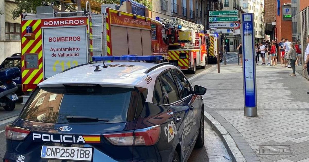 Sucesos Un incendio obliga a desalojar la residencia San Felipe Neri