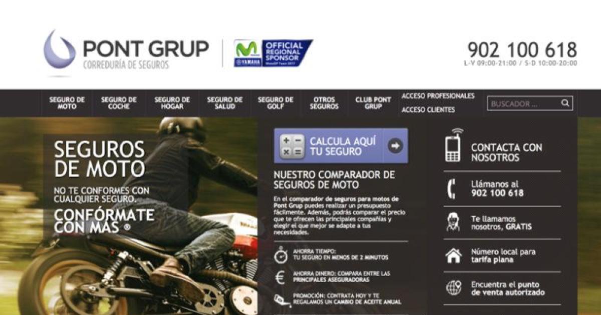 Pont Grup Trae Los Mejores Seguros De Moto Del Mercado A La Pantalla De