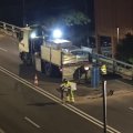 Obras nocturnas en Arco de Ladrillo
