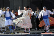 Muestra de folklore en San Pedro Regalado, en una imagen de archivo