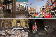 El colapso de la cúpula de la Vera Cruz, el día del Orgullo, el encuentro de la espeleóloga Paloma Bombín y la espectacular tormenta del viernes, protagonistas de la semana