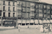 La plaza de Fuente Dorada en 1910