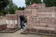 Parque Temático Mudéjar con el castillo de Coca en Segovia