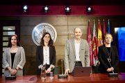 Goretti Faya Ornia, Olaya Mediavilla, Carlos Alberola e Inés Monreal.