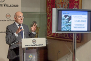 Jesús Julio Carnero, ayer en la presentación.-E.M.