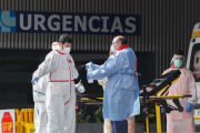 Hospital Clínico de Valladolid durante la pandemia del coronavirus. - JUAN MIGUEL LOSTAU