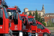 Parque de bomberos de Medina de Rioseco.