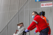 Hospital Clínico de Valladolid durante la pandemia del coronavirus. -JUAN MIGUEL LOSTAU.