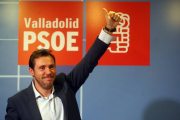 El presidente del Grupo Municipal Socialista, Óscar Puente, gana las primarias del PSOE en Valladolid-Ical