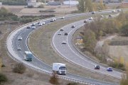 Imagen de la autopista AP-1 en Burgos.