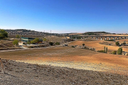 Vistas desde el paraje donde se acondicionará un área de descanso para caravanas en Castronuño.-A.C.