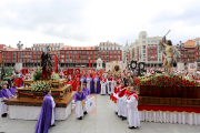 Procesión del Domingo de Resurrección de Valladolid, en una imagen de archivo.- ICAL