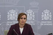 La ministra de Sanidad Mónica García en una imagen de archivo reciente. EL MUNDO