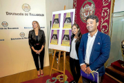 Inmaculada Toledano, María Teresa Campos y José Antonio González Poncela ayer, en la presentación.-EL MUNDO