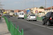 Travesía de la Nacional 122 a su paso por el municipio vallisoletano de Peñafiel.-EL MUNDO