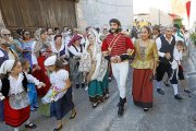 Recreación de la boda de El Empecinado en Castrillo de Duero en la pasada edición.-J.M. LOSTAU