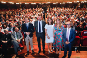 Luis Argüello, Jorge Losada, Conrado Íscar, Óscar Puente, Adriana Ulibarri, Raquel Alonso y Florencio Carrera. J. M. LOSTAU