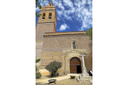 Iglesia de San Juan Bautista en Rodilana.-EL MUNDO