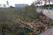 Parcela de la calle Dulzaina, junto al hospital Río Hortega, donde estaba proyectado el centro.- J.M. LOSTAU