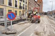 Imagen de archivo de la calle Estación en obras. -PHOTOGENIC