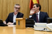 José Manuel Villegas y Albert Rivera, en una imagen de recurso.-J. M. LOSTAU