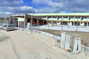 Obras en el Colegio Rosario Pereda, de Viana de Cega.-GGL SW