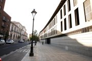 Fachada principal de los Juzgados de Valladolid, donde los padres de la menor prestaron declaración ayer.-J.M. LOSTAU