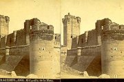 Imagen estereoscópica del Castillo de la Mota.-F. M. F. / COLECCIÓN MANUEL MARTÍNEZ