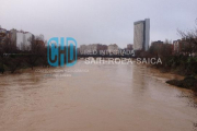 El río Pisuerga a su paso por Valladolid.- CHD