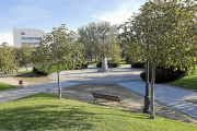 Parque de Las Villas, junto a la avenida de Zamora, donde se produjo la violación el pasado 1 de agosto-J.M.Lostau