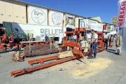 Una de las empresas participantes en Expobiomasa, en la Feria de Valladolid.-ICAL