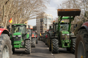 Tractorada en Valladolid. -J.M. LOSTAU