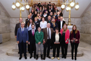 Celebración del Día Internacional de la Mujer en el Ayuntamiento de Valladolid. E.M.