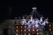 El espectáculo 'Cristal Palace', de Transe Express en la Plaza Mayor de Valladolid