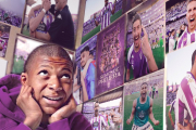 Imagen del montaje del Real Valladolid con Mbappé.RED X