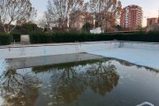 Vaso principal de la piscina de Riosol de Valladolid.