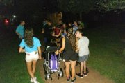Participantes en un campamento inclusivo organizado por ASPAYM en una foto de archivo.