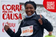 Parte del cartel "Corre por una buena Causa".
