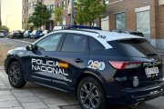 Vehículo de la Policía Nacional de Valladolid