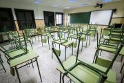 Imagen de archivo de un aula de un centro educativo de Castilla y León.