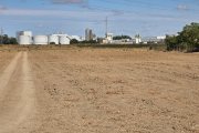 Terrenos del entorno de Palomares, donde se ubicaría la planta de Gotion.