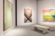En el centro de la imagen, obra de Belén Rodríguez.