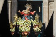Procesión Ofrecimiento de los Dolores en la iglesia De la Vera Cruz.