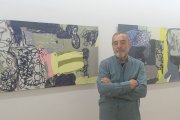 Carlos León, junto a dos trabajos inspirados en la obra de Gamoneda, en Espacio Abierto