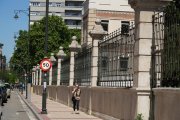 El paseo del Hospital Militar en la actualidad