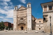 La iglesia de San Pablo, uno de los grandes iconos monumentales de Valladolid, lucirá bajo un tiempo mayoritariamente estable y cálido este fin de semana, según la AEMET.