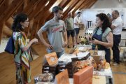 Mostradores de la IV Feria Dulcería en La Granja