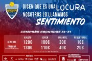 Campaña de abonados del Atlético Tordesillas.