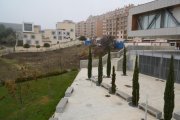 Parcela en la que se ubicará el Espacio Joven de Parquesol.
