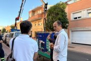 Instalación de la estación móvil de calidad del aire